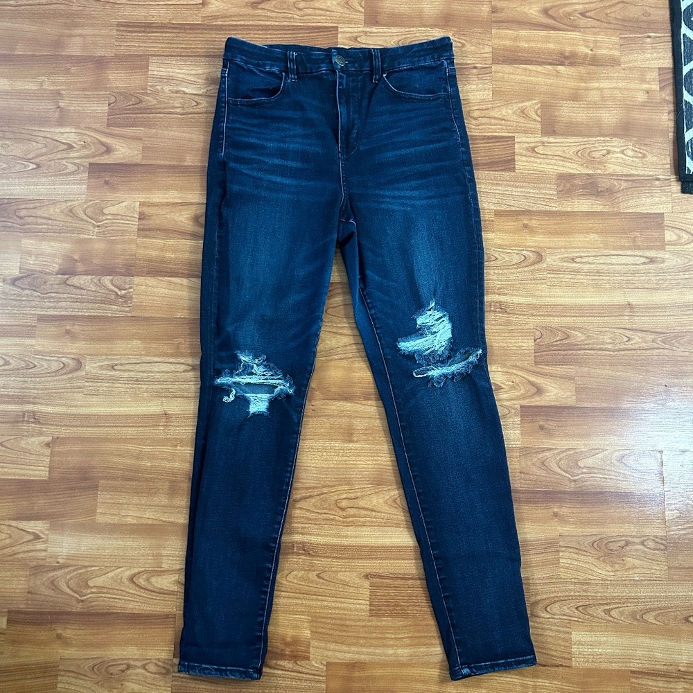 AE Curvy high-rise jeggings